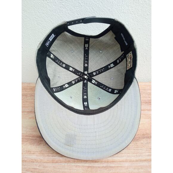 New Era 59fifty Adult Hat Houston Rockets Hardwood Classics Gray Size M/L - Picture 7 of 9